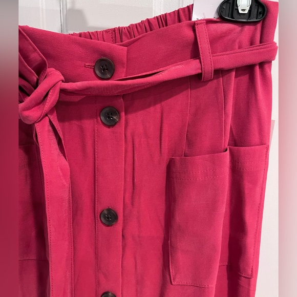 Old Navy Tie Belt Utility Midi Skirt - XS - Picture 4 of 6